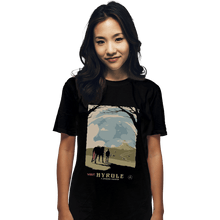 Load image into Gallery viewer, Shirts T-Shirts, Unisex / Small / Black Epona Visit Hyrule
