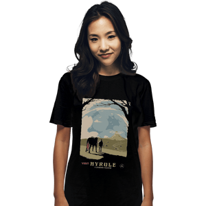 Shirts T-Shirts, Unisex / Small / Black Epona Visit Hyrule