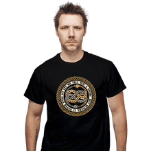 Load image into Gallery viewer, Daily_Deal_Shirts T-Shirts, Unisex / Small / Black Never Ending Emblem
