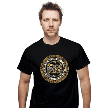 Daily_Deal_Shirts T-Shirts, Unisex / Small / Black Never Ending Emblem