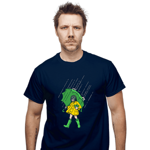 Secret_Shirts T-Shirts, Unisex / Small / Navy Frog Girl
