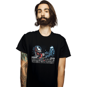 Shirts T-Shirts, Unisex / Small / Black Select Venom VS Alien