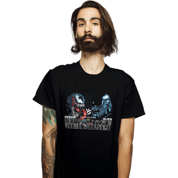 Shirts T-Shirts, Unisex / Small / Black Select Venom VS Alien