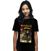 Load image into Gallery viewer, Secret_Shirts T-Shirts, Unisex / Small / Black No Way Home Comics
