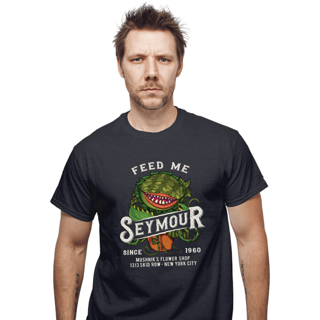 Secret_Shirts T-Shirts, Unisex / Small / Dark Heather Feed Seymour