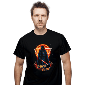 Shirts T-Shirts, Unisex / Small / Black Retro Dark Lord