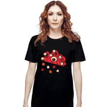 Load image into Gallery viewer, Secret_Shirts T-Shirts, Unisex / Small / Black Cute Dice Tyrant
