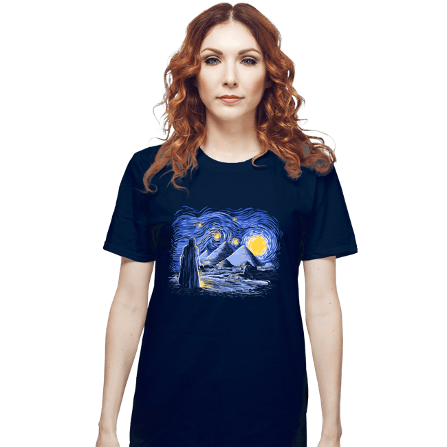 Daily_Deal_Shirts T-Shirts, Unisex / Small / Navy Starry Night