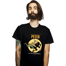 Load image into Gallery viewer, Shirts T-Shirts, Unisex / Small / Black Les Adventures De Peter
