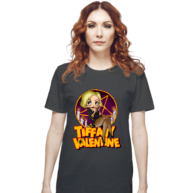 Shirts T-Shirts, Unisex / Small / Charcoal Tiffany Valentine