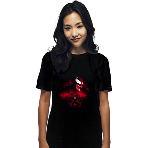 Daily_Deal_Shirts T-Shirts, Unisex / Small / Black Red Symbiote