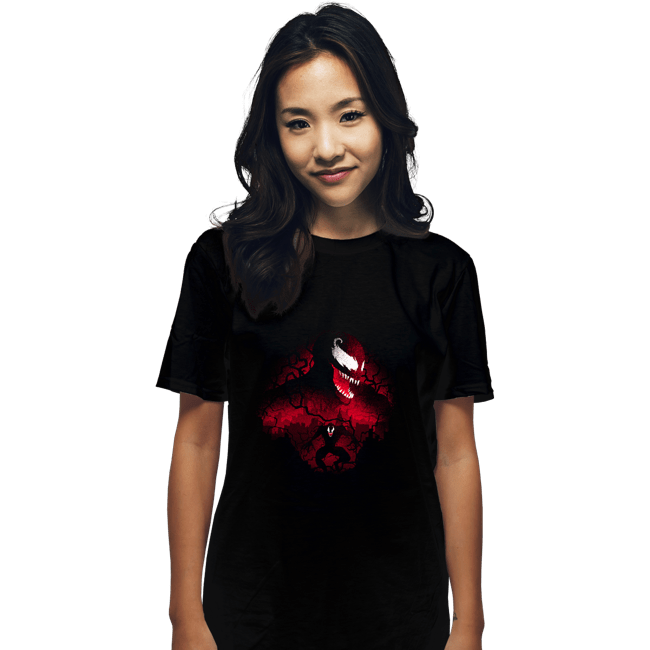 Daily_Deal_Shirts T-Shirts, Unisex / Small / Black Red Symbiote