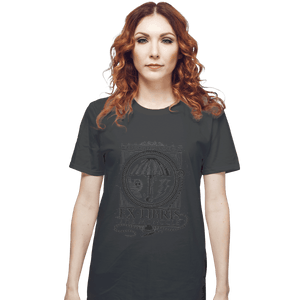 Shirts T-Shirts, Unisex / Small / Charcoal The Monocle