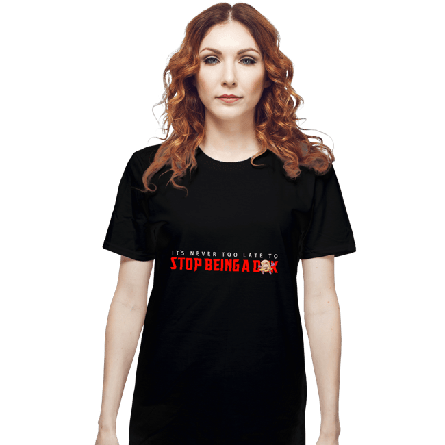 Secret_Shirts T-Shirts, Unisex / Small / Black Never Too Late