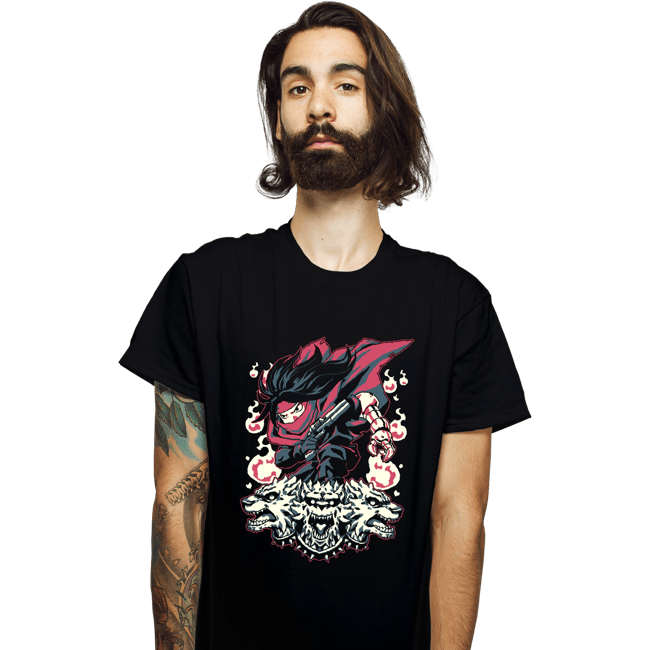 Secret_Shirts T-Shirts, Unisex / Small / Black FF7 Cerberus