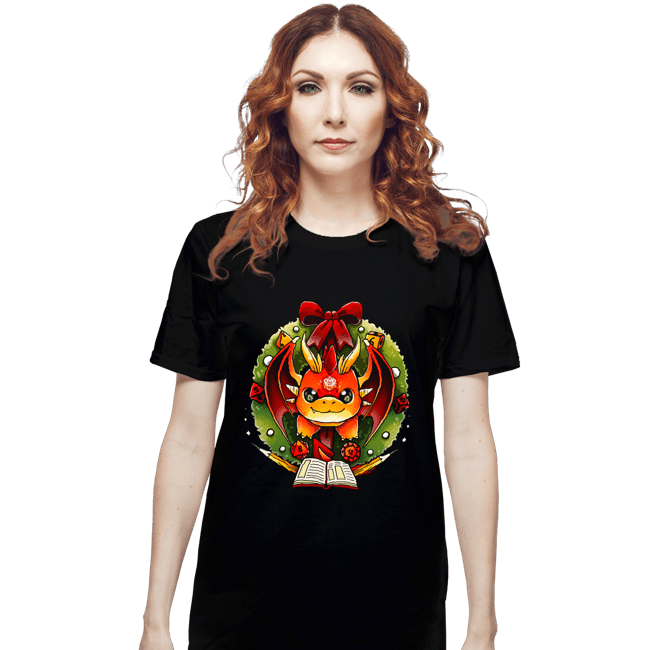 Secret_Shirts T-Shirts, Unisex / Small / Black RPG Wreath