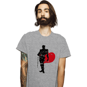 Shirts T-Shirts, Unisex / Small / Sports Grey Crimson Dio