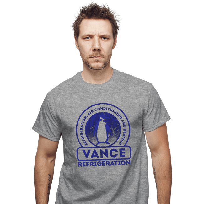 Secret_Shirts T-Shirts, Unisex / Small / Sports Grey Vance Refrigeration