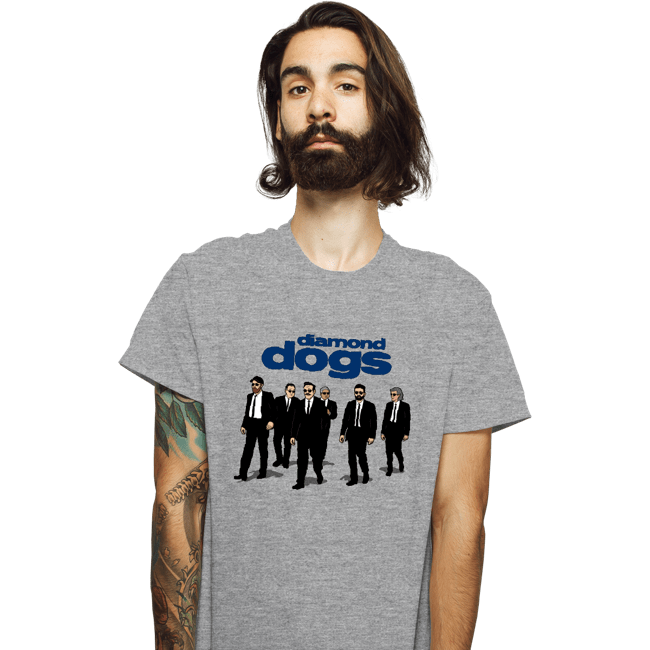 Secret_Shirts T-Shirts, Unisex / Small / Sports Grey Diamond Dogs