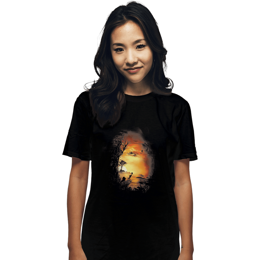 Shirts T-Shirts, Unisex / Small / Black The Savannah King