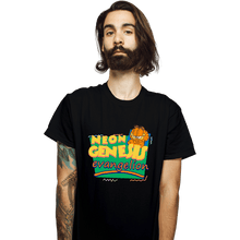Load image into Gallery viewer, Secret_Shirts T-Shirts, Unisex / Small / Black Garfield Evangelion
