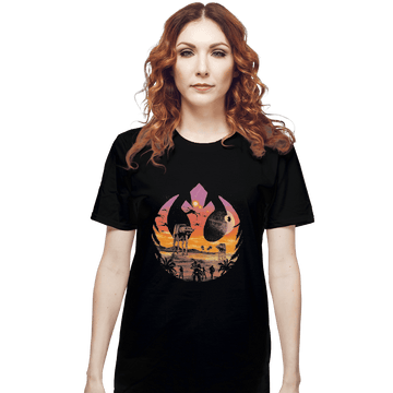 Shirts T-Shirts, Unisex / Small / Black Rebellion Sunset