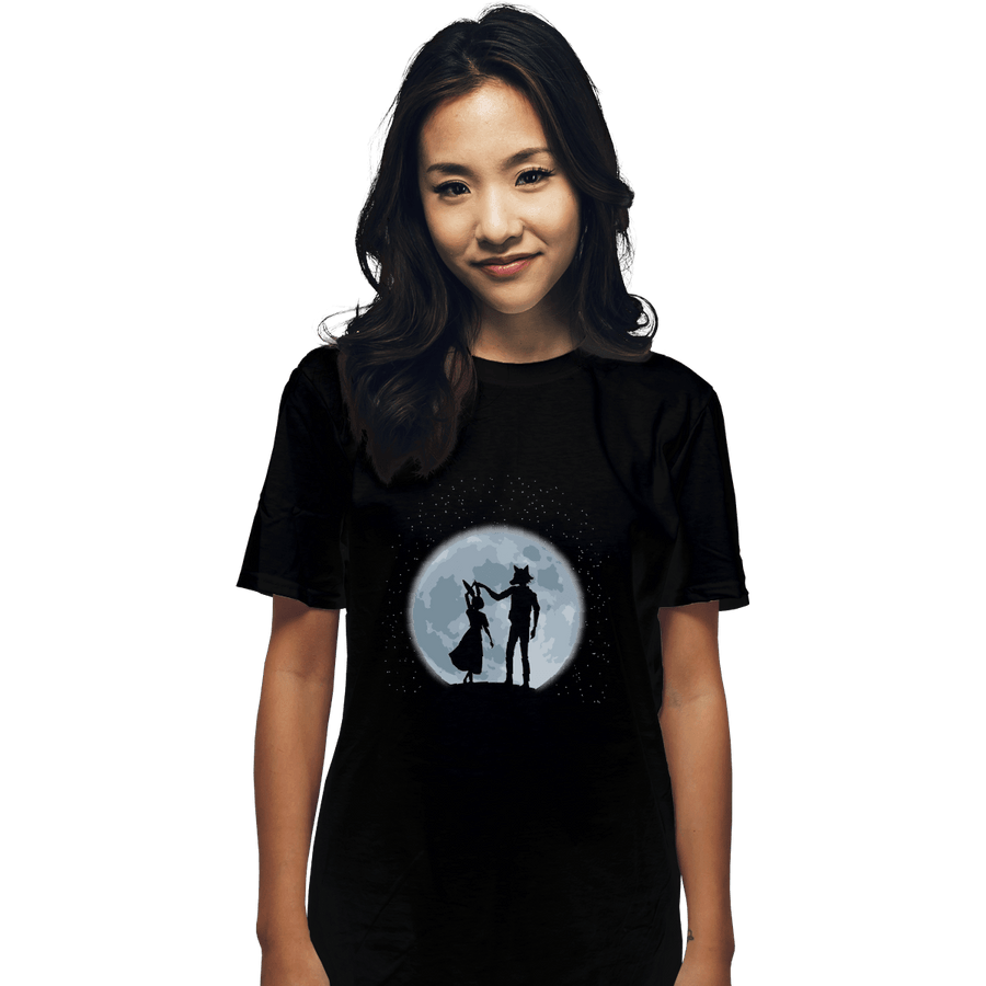 Shirts T-Shirts, Unisex / Small / Black Beasts Under The Moon