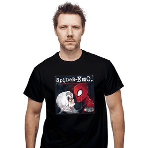 Secret_Shirts T-Shirts, Unisex / Small / Black Spider-emo