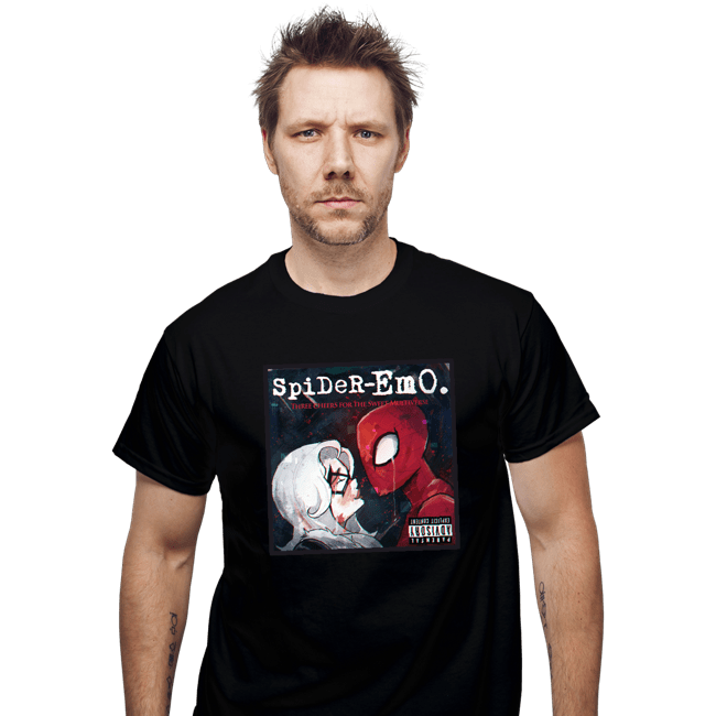 Secret_Shirts T-Shirts, Unisex / Small / Black Spider-emo