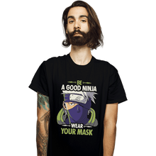 Load image into Gallery viewer, Shirts T-Shirts, Unisex / Small / Black Good Ninja
