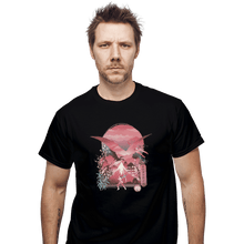 Load image into Gallery viewer, Shirts T-Shirts, Unisex / Small / Black Pink Ranger Ukiyoe
