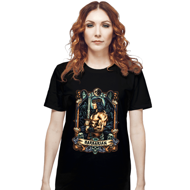 Daily_Deal_Shirts T-Shirts, Unisex / Small / Black The Barbarian