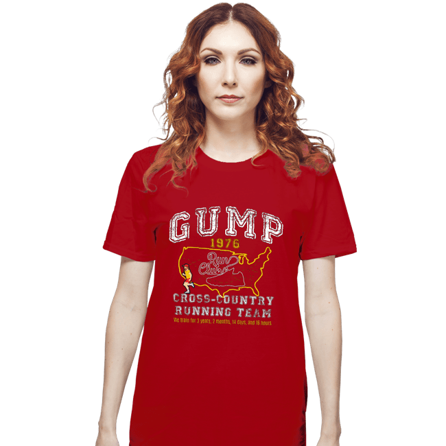 Daily_Deal_Shirts T-Shirts, Unisex / Small / Red Gump Running
