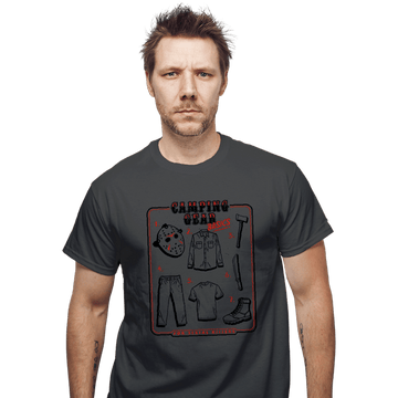 Daily_Deal_Shirts T-Shirts, Unisex / Small / Charcoal Camping Gear