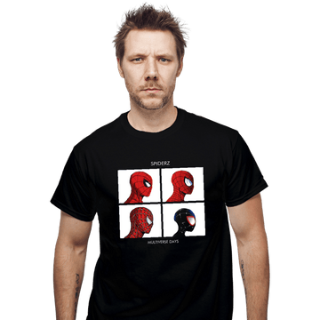 Shirts T-Shirts, Unisex / Small / Black Spiderz