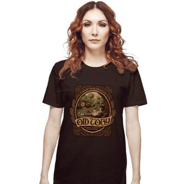 Shirts T-Shirts, Unisex / Small / Dark Chocolate Old Toby