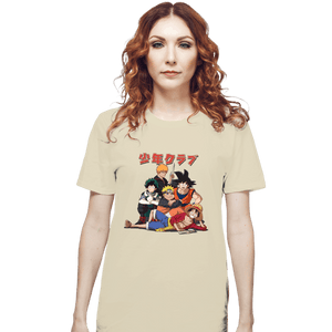 Shirts T-Shirts, Unisex / Small / Natural The Shonen Club