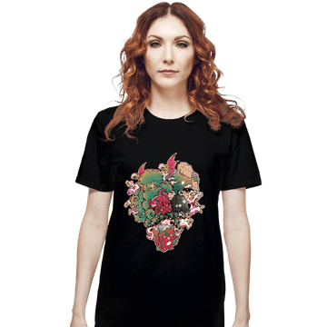 Shirts T-Shirts, Unisex / Small / Black Lovecraftian Book