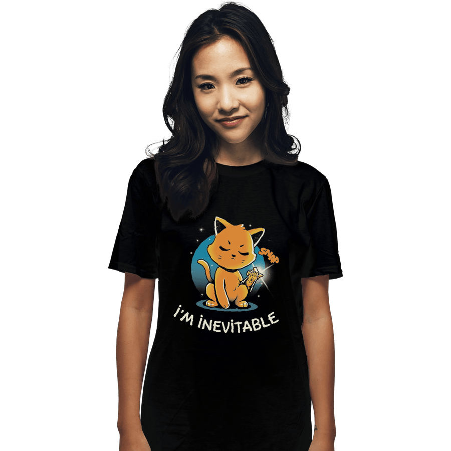 Shirts T-Shirts, Unisex / Small / Black I'm Inevitable