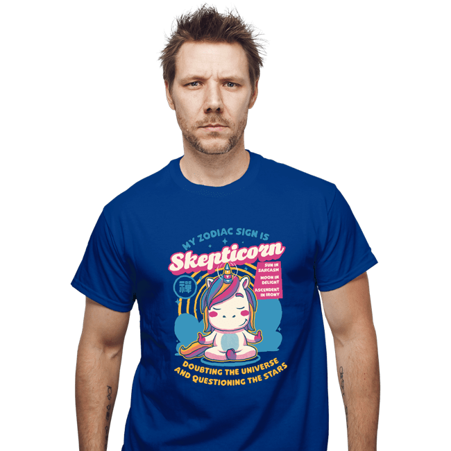 Daily_Deal_Shirts T-Shirts, Unisex / Small / Royal Blue Scepticorn