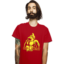 Load image into Gallery viewer, Daily_Deal_Shirts T-Shirts, Unisex / Small / Red Big DK Energy
