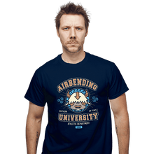 Load image into Gallery viewer, Secret_Shirts T-Shirts, Unisex / Small / Navy Airbending University
