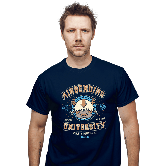 Secret_Shirts T-Shirts, Unisex / Small / Navy Airbending University