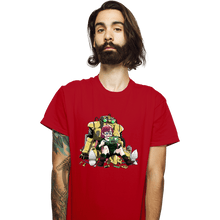 Load image into Gallery viewer, Secret_Shirts T-Shirts, Unisex / Small / Red Robo Upgrade
