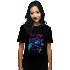 Secret_Shirts T-Shirts, Unisex / Small / Black Epic Kaiju Battle