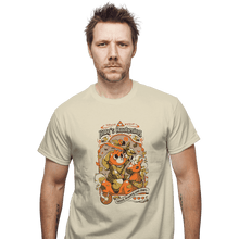 Load image into Gallery viewer, Daily_Deal_Shirts T-Shirts, Unisex / Small / Natural Kitty&#39;s Awakening
