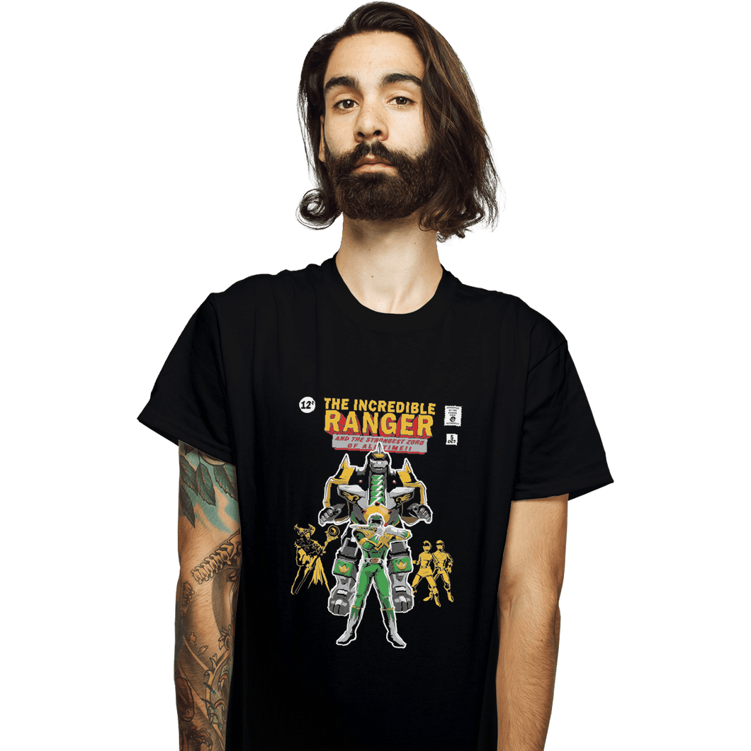 Shirts T-Shirts, Unisex / Small / Black The Incredible Ranger