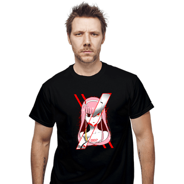 Shirts T-Shirts, Unisex / Small / Black Franxx