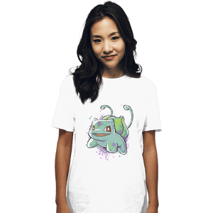 Shirts T-Shirts, Unisex / Small / White Grass Ink