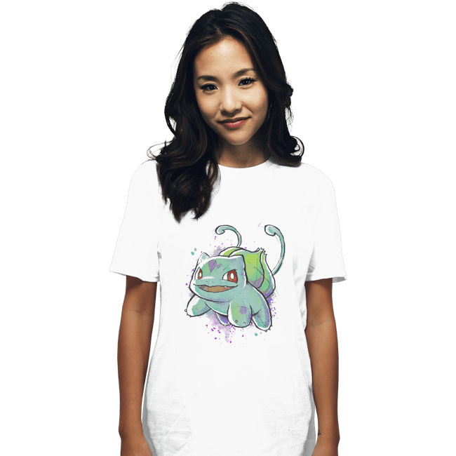 Shirts T-Shirts, Unisex / Small / White Grass Ink